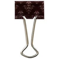 JAM Paper Fashion Polka Dot & Damask Binder Clips