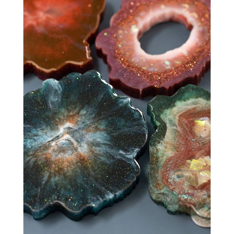 Resin Geode Coaster Mold Set by Craft Smart™