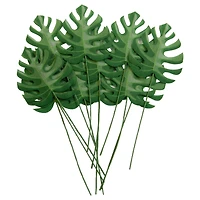 Green Fabric Monstera Embellishments by Recollections™