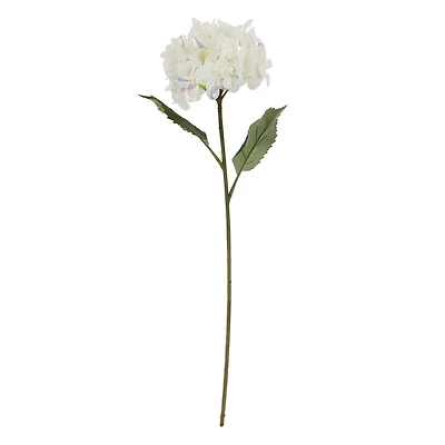 28" White Iridescent Hydrangea Stem by Ashland®