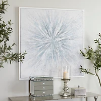 Silver Glam Jewelry Box, 11" x 8" x 11"