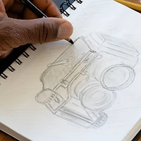 12 Pack: Drawing Pad by Artist's Loft™, 5.5" x 8.5"