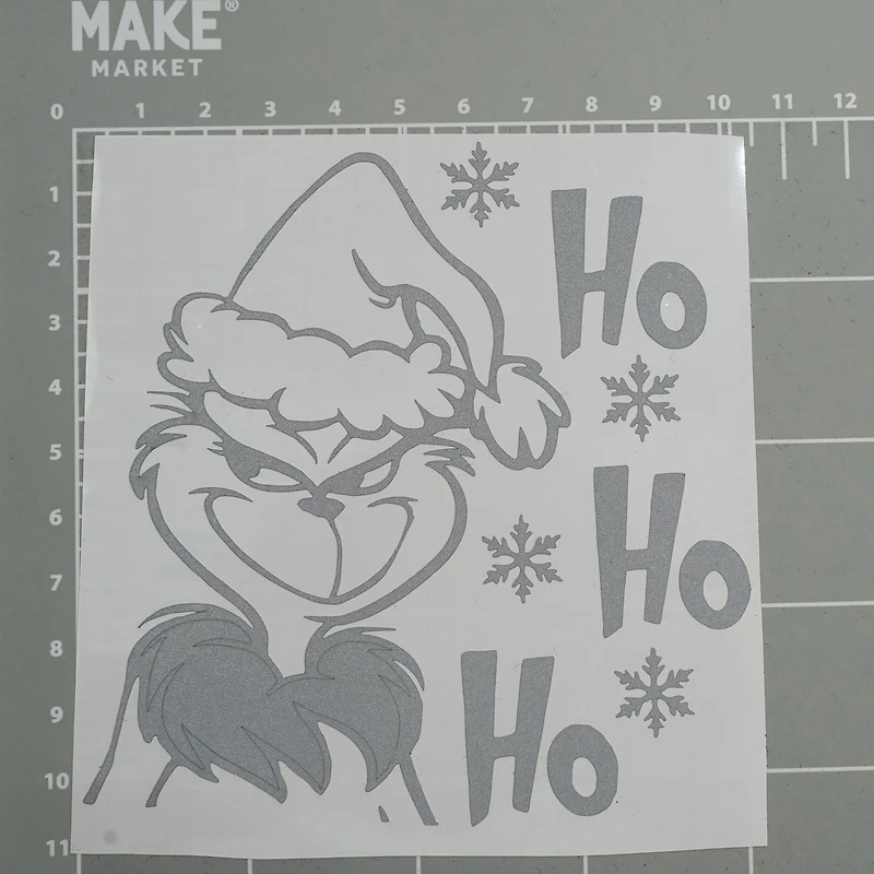 Reflective Silver Permanent Vinyl by Make Market®