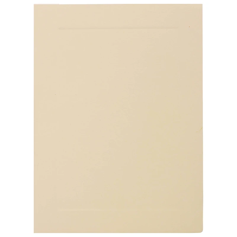 Strathmore A6 Ivory with Woven Panel Foldover Cards