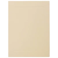 Strathmore A6 Ivory with Woven Panel Foldover Cards