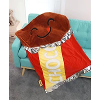 Good Banana® Chocolate Bar Snuggly Plush Blanket