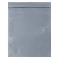 JAM Paper 6" x 8" Clear Foil Lined Invitation Envelopes with Zip Closure, 25ct.