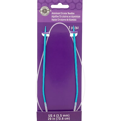 Loops & Threads® 29" Anodized Aluminum Circular Needles