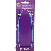 Loops & Threads® 29" Anodized Aluminum Circular Needles