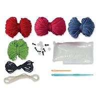 6 Pack: Intermediate Berries Amigurumi Crochet Kit by Loops & Threads®