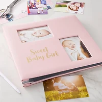 6 Pack: Sweet Baby Girl Scrapbook Album by Recollections™