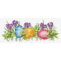 Luca-S Crocus Counted Cross Stitch Kit