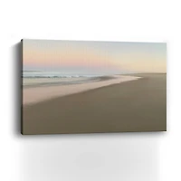 Soft Beach Embrace Canvas Giclee