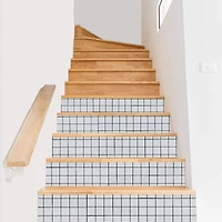 Simplify White Peel & Stick Wall Tile Mini Square, 4ct.