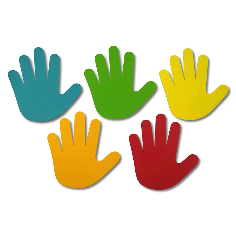 6.5" Primary Hand Foam Shapes, 35ct. by Creatology™