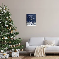 Stupell Industries Home For The Holidays Night Sky Canvas Wall Art