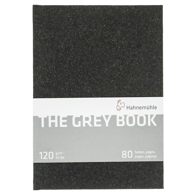 Hahnemühle The Grey Book Sketchbook, 8.2" x 5.8"