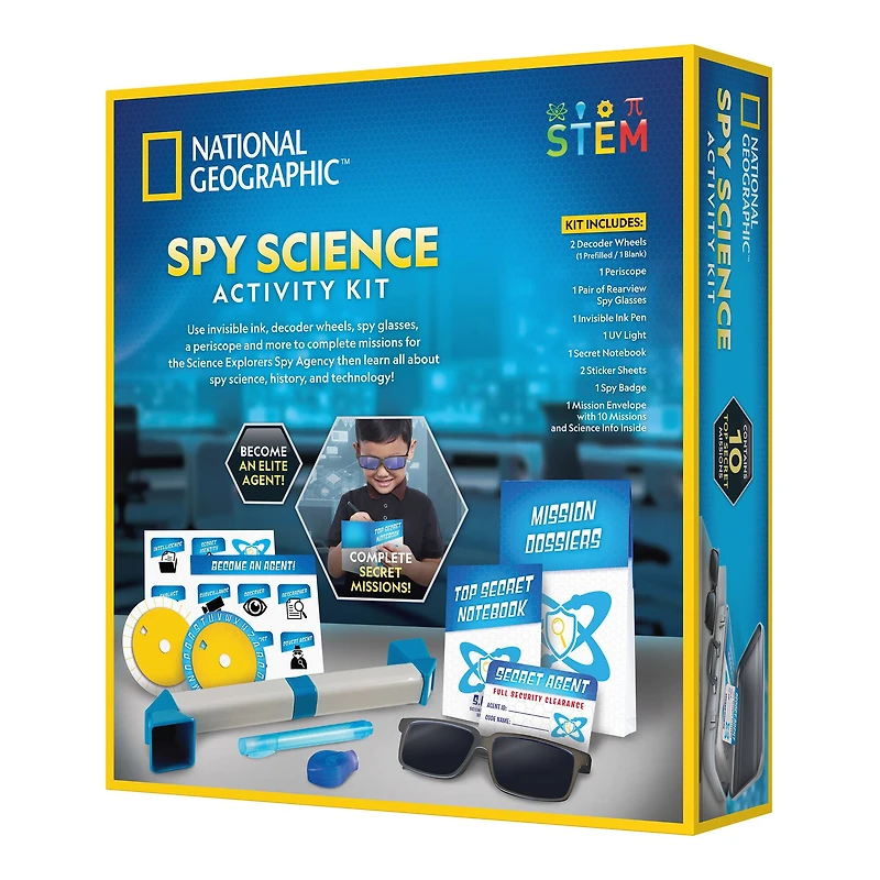 National Geographic™ Spy Science Activity Kit