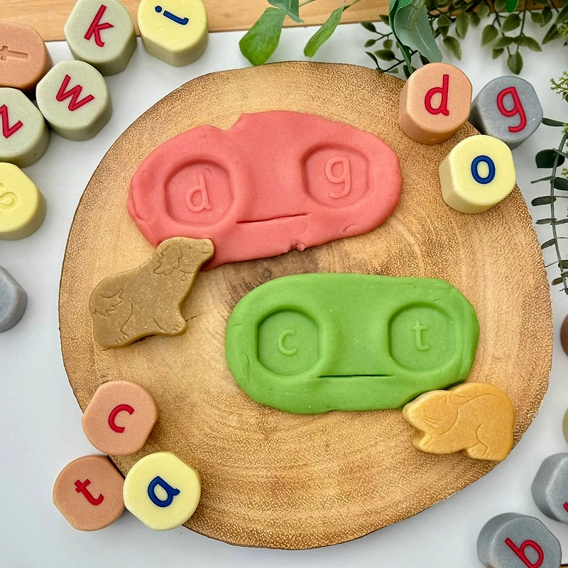 Yellow Door Lowercase Alphabet Stamping Stones