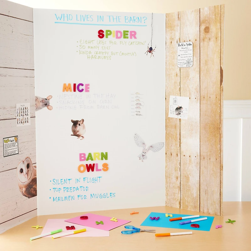 12 Pack: 36" x 48" Foam Tri-Fold Display Board