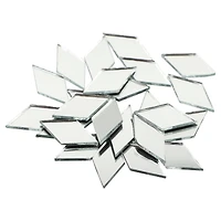 1" Diamond Glass Mirrors, 50ct. by Make Market®