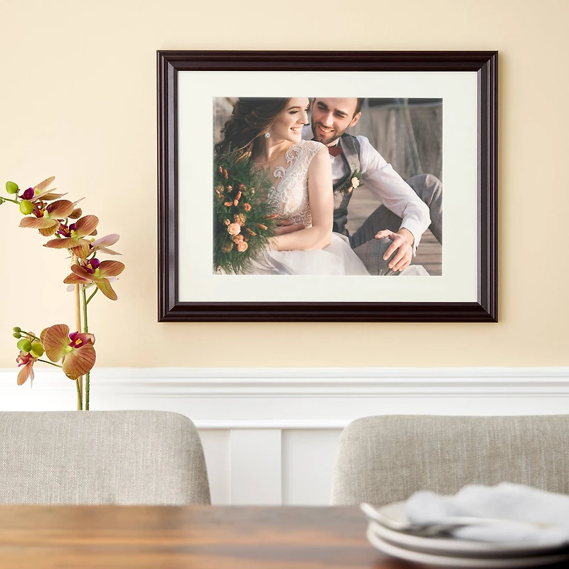 Lifestyles™ Black Cherry Frame With Mat by Studio Décor