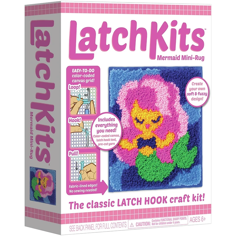 LatchKits™ Mermaid Mini Rug Kit