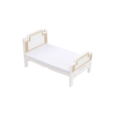 Miniature White Bed by Make Market®