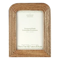 5" x 7" Natural Arch Wood Tabletop Frame, Treasured Finds by Ashland®