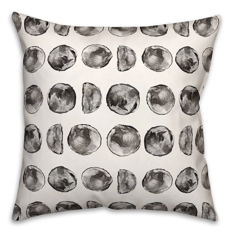 Moon Phases Pattern 18" x 18" Throw Pillow