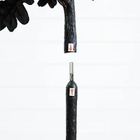 5ft. Artificial Halloween Black Oak Tree