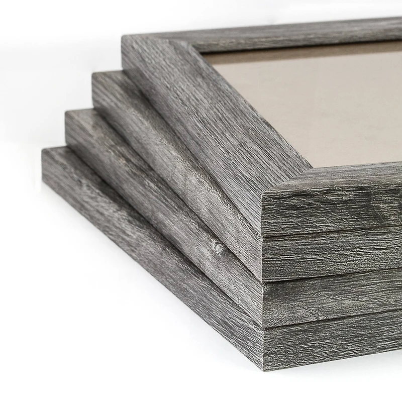 Pack Craig Frames Bauhaus 125 Barnwood Gray Picture Frame