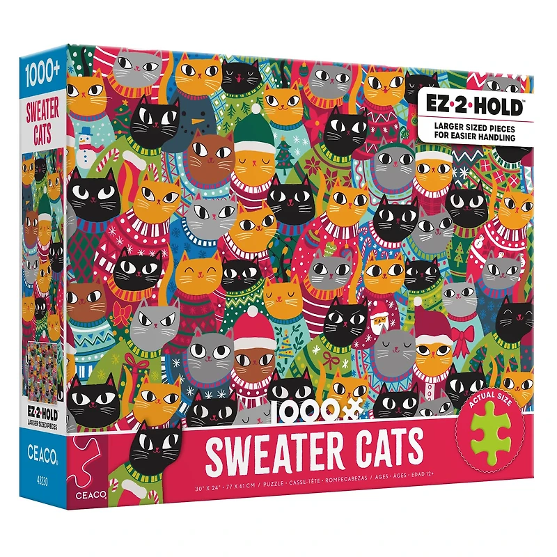 Assorted EZ 2 Hold™ 1,000 Piece Puzzle