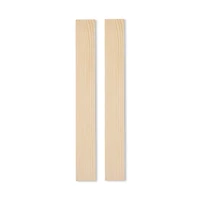 12" x 1.5" Clear Pine Craft Wood, 2ct. by Make Market®