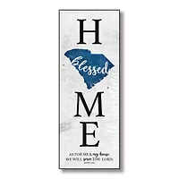 Blessed South Carolina Home Wall Plaque