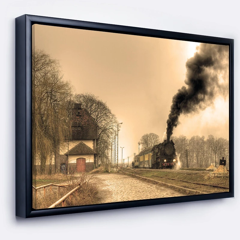 Designart - Retro Steam Train