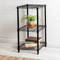 Honey Can Do Small 3-Tier Adjustable Storage Shelving Unit
