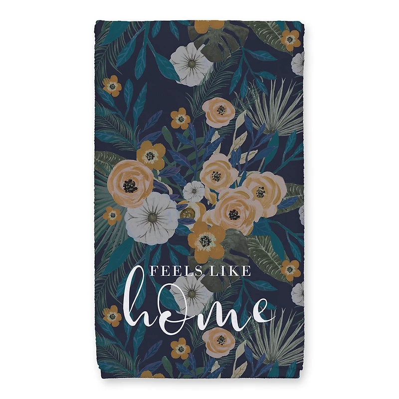Feels Like Home Tropical Floral Tea Towel Set