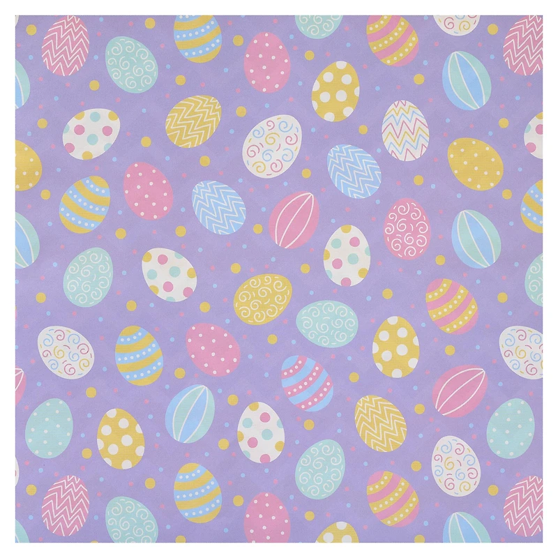 48 Pack: Easter Eggs Double-Sided Cardstock Paper by Recollections™, 12" x 12"