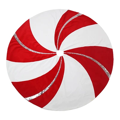 4ft. Peppermint Sequin Tree Skirt by Ashland®