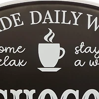 30" Black Hot Chocolate Farmhouse Wall Sign