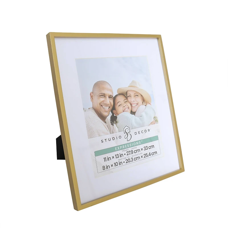 Expressions™ Gold Sydney Frame with Mat by Studio Décor