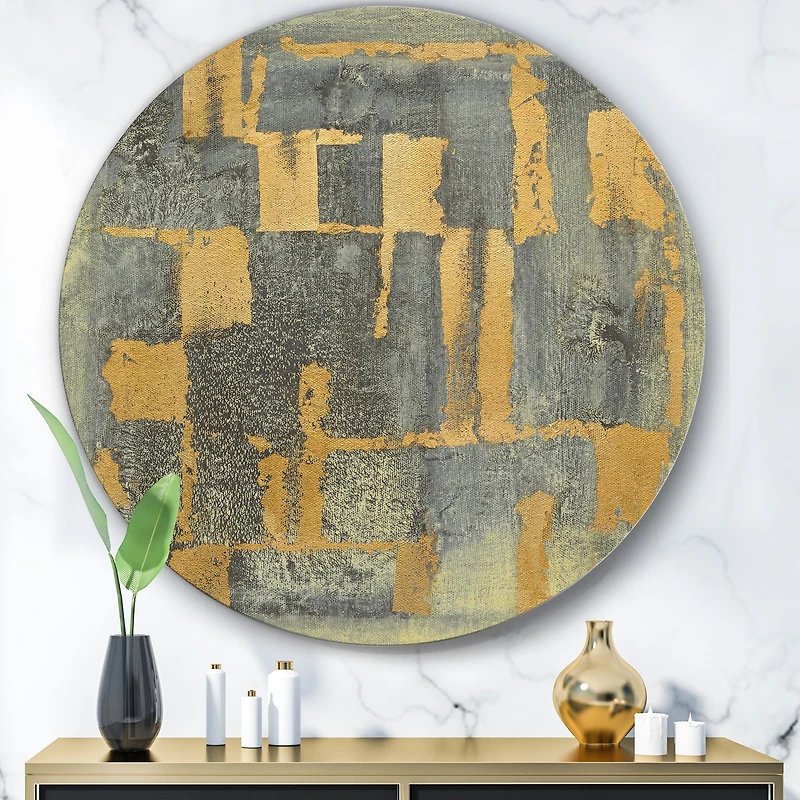 Designart - Glam Metallic Form II