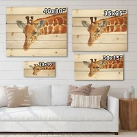 Designart - Portrait of A Giraffe IX