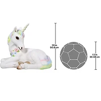 Design Toscano 2.2ft. Sparkle the Mystical Magical Resting Unicorn Statue