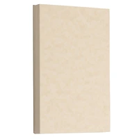 JAM Paper Natural 3.5" x 4.87" Blank Flat Parchment Note Cards, 50ct.