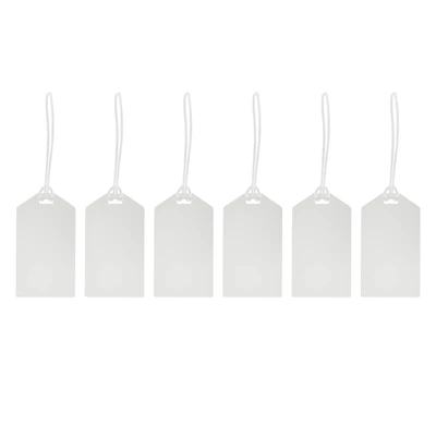 4.5" Acrylic Luggage Tags, 6ct. by Make Market®