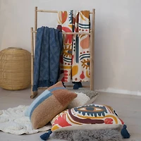 Hello Honey® 60" x 50" Visage Artistry Cotton Blend Throw