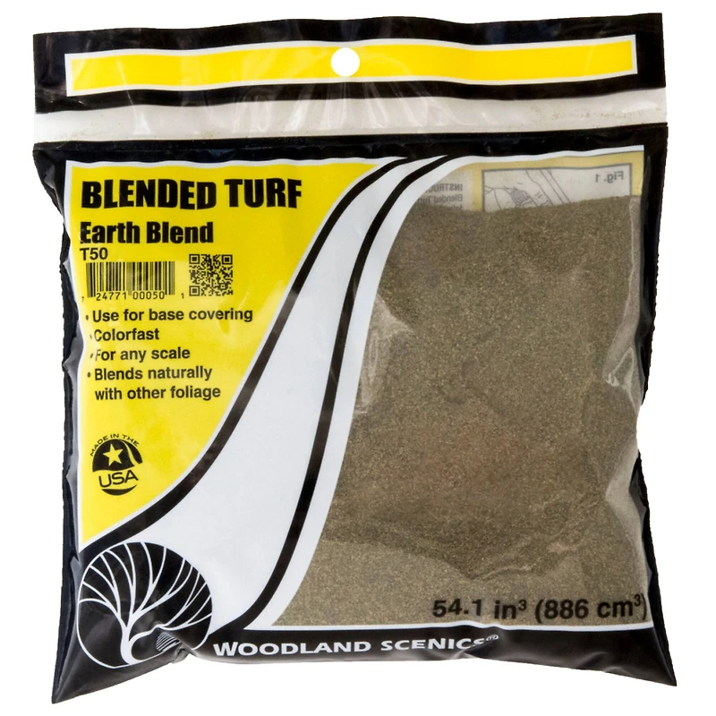Woodland Scenics® Fine Earth Blend Turf