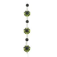 Green & Black Spider Lampwork Glass Bead Mix by Bead Landing™